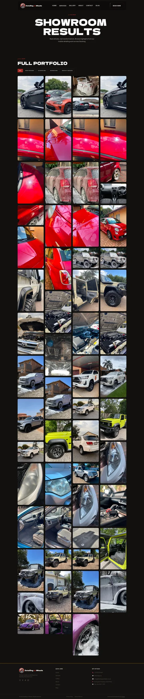 Detailing On Wheels work gallery
