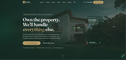 Gneers Property — Premium Property Management website