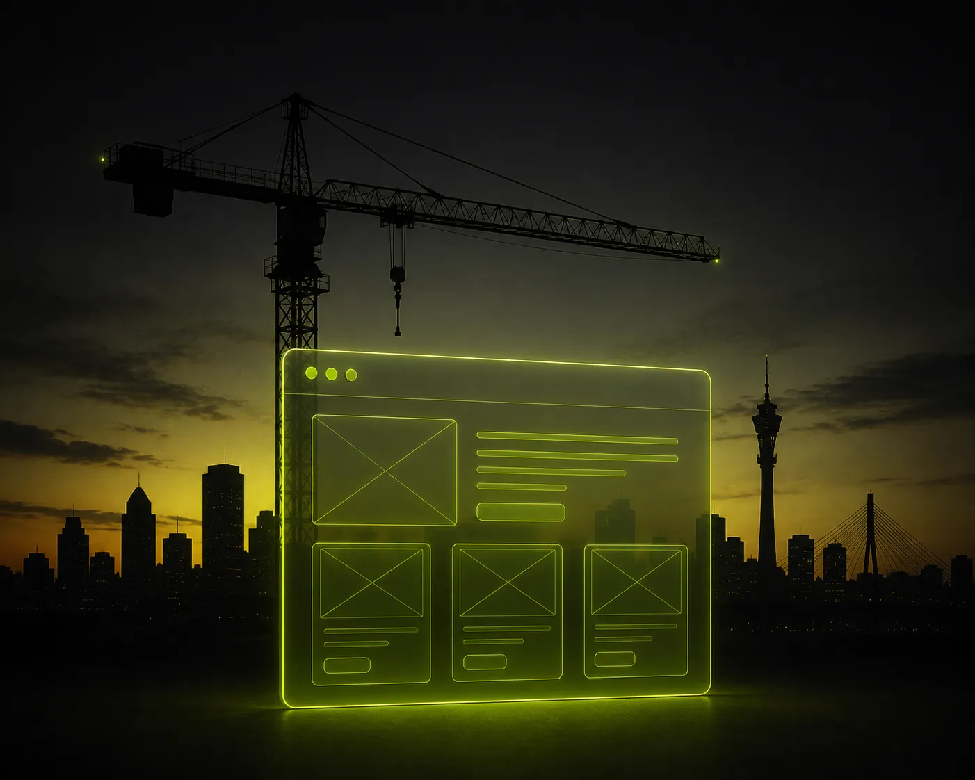 Web Design for Construction Companies in South Africa: Build Trust and Win Tenders