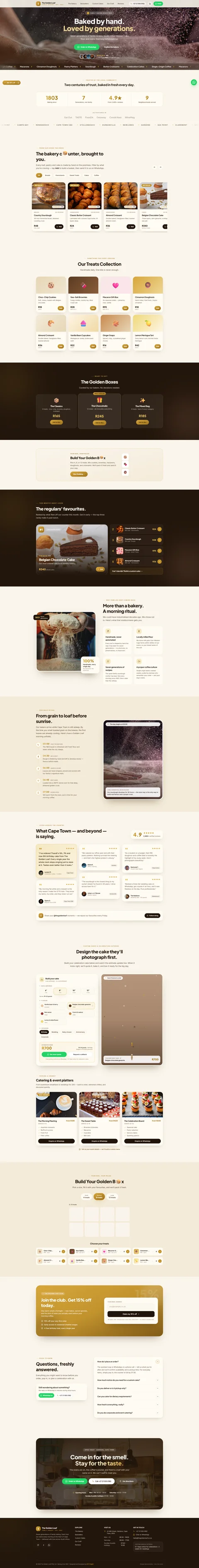 The Golden Loaf homepage