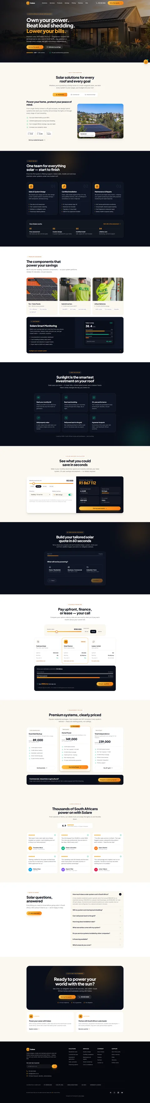 Solare homepage
