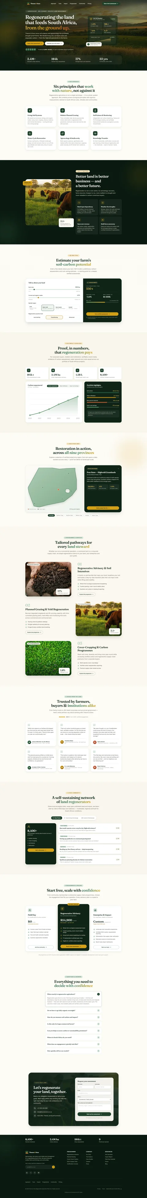 Theuns and Sons homepage